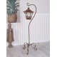 Felinar din fier forjat antik brown
