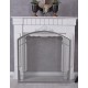 Paravan pentru semineu din fier forjat antik grey
