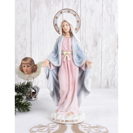 Statueta din ceramica cu Fecioara Maria