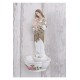 Statueta din ceramica cu Fecioara Maria cu Pruncul