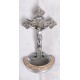 Crucifix din ceramica cu broz cu Isus