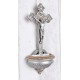 Crucifix din ceramica cu broz cu Isus
