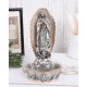 Statueta din ceramica cu bronz cu Fecioara Maria