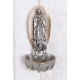 Statueta din ceramica cu bronz cu Fecioara Maria