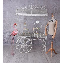 Candy Bar din fier forjat antik white