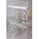 Candy Bar din fier forjat antik white