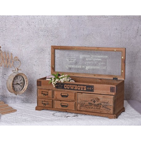 Cutie din lemn pentru depozitat diverse obiecte