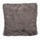 Perna decorativa din blana sintetica grej