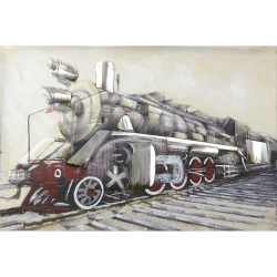 Locomotiva- pictura in relief