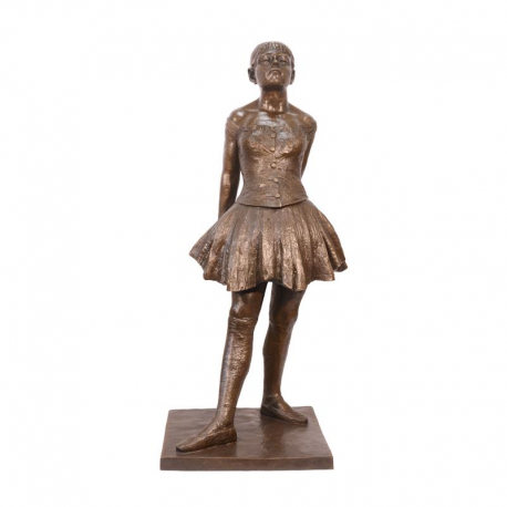 Dansatoare de 14 ani-statueta din bronz pe un soclu din marmura