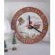 Ceas decorativ cu briose cu ciocolata