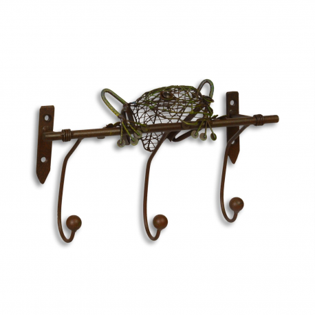 Cuieras de metal antichizat antik brown