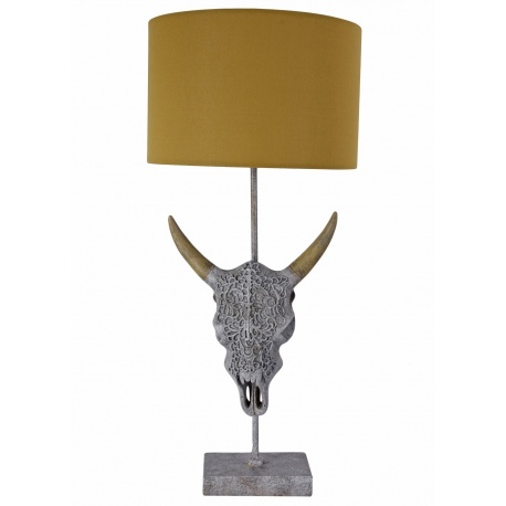 Lampa mare cu un craniu