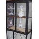 Vitrina industriala din metal negru