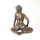 Nud-statueta erotica din bronz