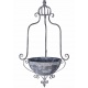 Suport pentru flori din metal antik grey