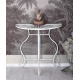 Consola din fier forjat antik white