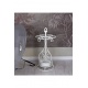 Suport pentru umbrele din fier forjat antik white