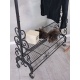 Cuier mare din fier forjat antik black
