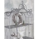 Dulap mare din fier forjat antik grey