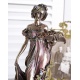 Statueta Art Nouveau cu o femeie