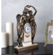 Ceas Art Nouveau cu doua statuete