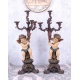Set sfesnice cu doi ingerasi din rasini speciale