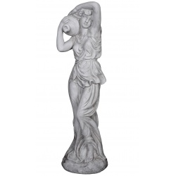 Statueta mare cu o femeie din rasini