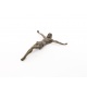 Sculptura din bronz cu Isus de pus pe perete