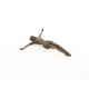 Sculptura din bronz cu Isus de pus pe perete