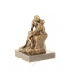 Sarutul - statueta din bronz pe soclu din marmura