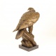 Vultur mare - statueta din bronz pe soclu din marmura