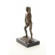Nud - statueta din bronz pe soclu din marmura