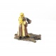 Vanator arab - statueta din bronz pictat