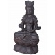 Statueta neagra mare cu Buddha
