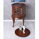 Minibar rotund din lemn mahon