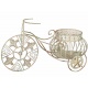 Jardiniera bicicleta din fier forjat antik green