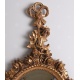 Oglinda aurie cu decoratiuni deosebite cu flori