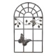 Decoratiune fereastra din metal antik brown