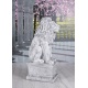 Statueta pentru gradina din rasini speciale cu un leu