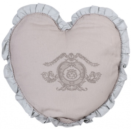 Perna inima decorativa din bumbac