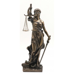 Justitia- statueta din rasini speciale