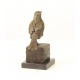 Pasarica - statueta din bronz pe soclu din marmura