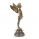 Ingeras - statueta din bronz pe soclu din marmura