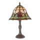Lampa de masa Tiffany cu abajur lalea