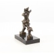 Forme unice in spatiu-statueta moderna din bronz