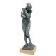Eva- statueta din bronz pe un soclu din marmura