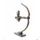 Razboinic Mohawk cu arcul-satatueta moderna din bronz