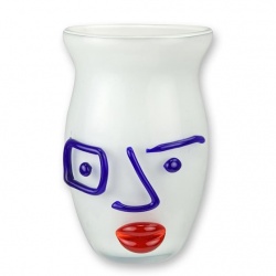 Vaza figura umana din sticla Murano