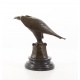 Vultur stilizat - statueta din bronz pe soclu din marmura